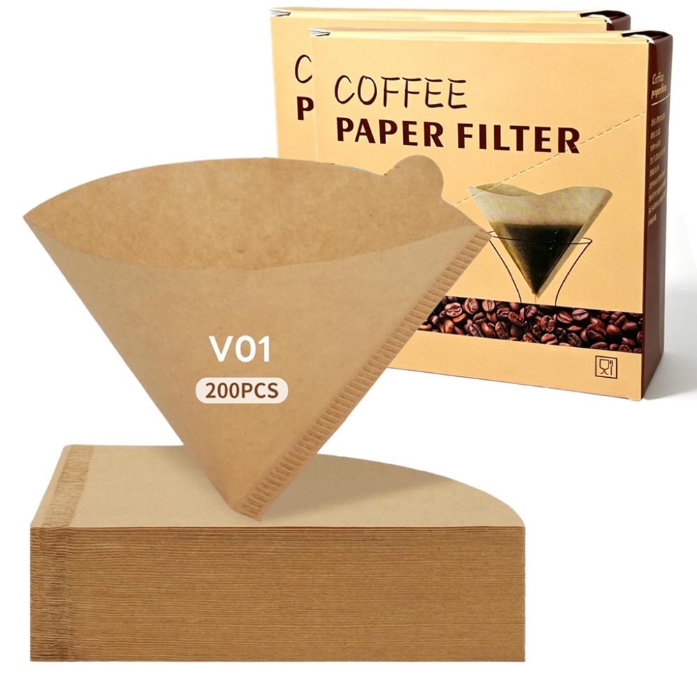 Coffee Equipment Machine - Filtros de Café em Cone, Pacote