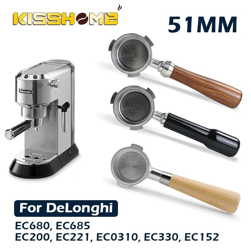 Coffee Equipment Machine - Portafilter sem fundo de café 51mm