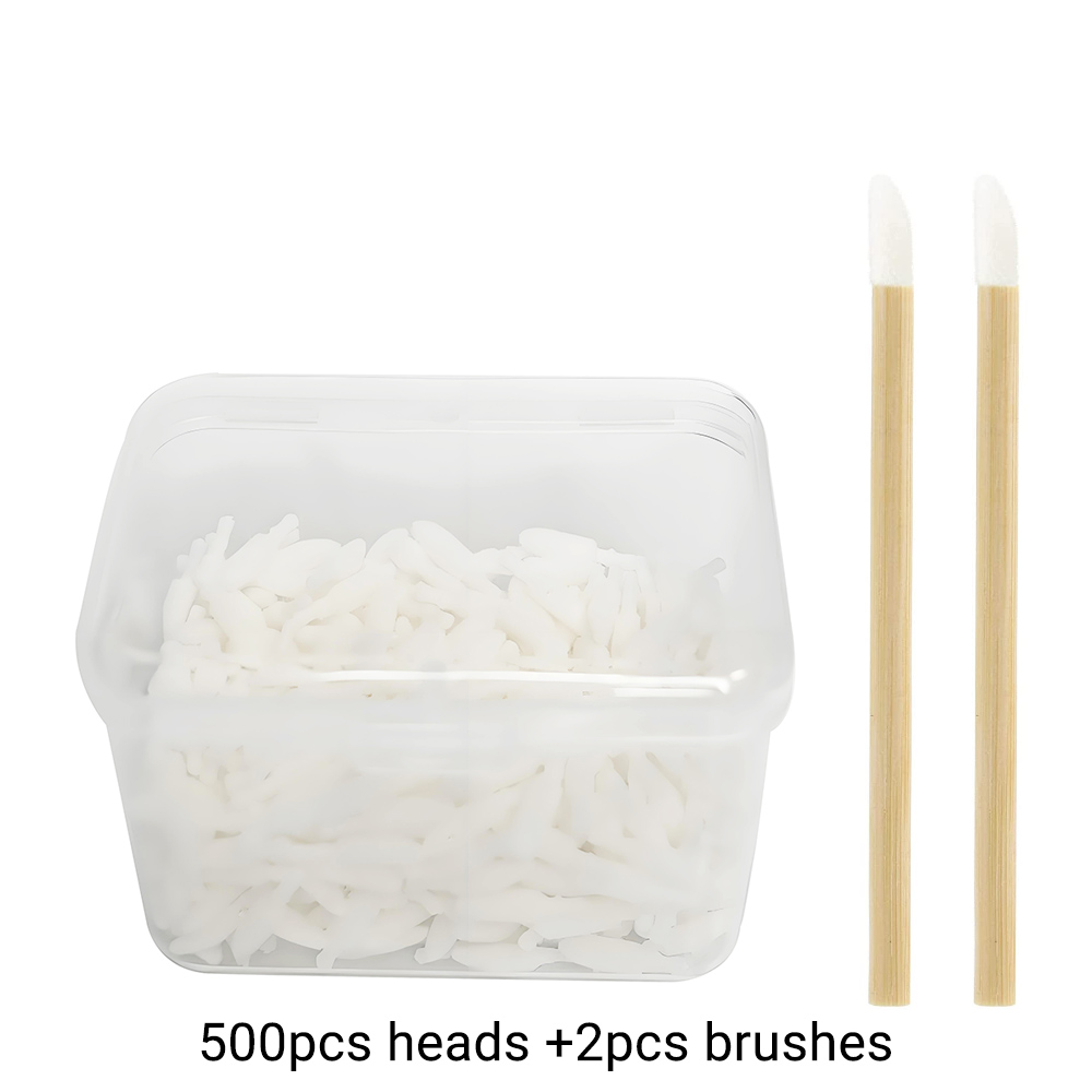 500 pçs escova labial descartá - Group Head Brush avaliação e preço