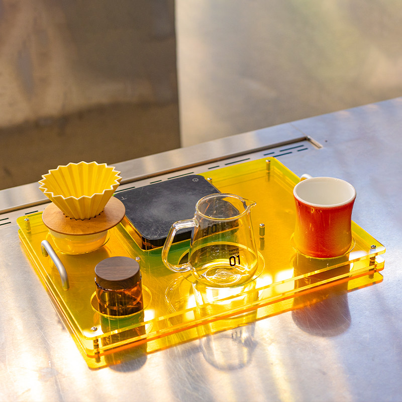 Bandeja de acrílico para café, - Coffee Equipment Tray avaliação e preço