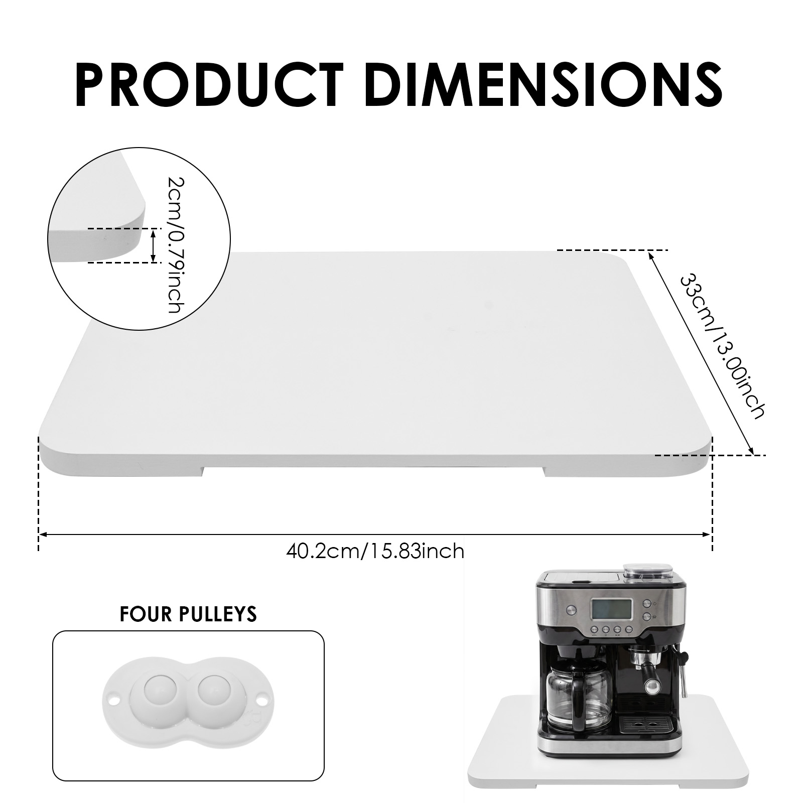 Bandeja Deslizante para Eletro - Coffee Equipment Tray avaliação e preço